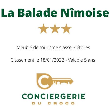 Appartamento La Balade Nimoise Center Car Park Ac Nîmes Esterno foto