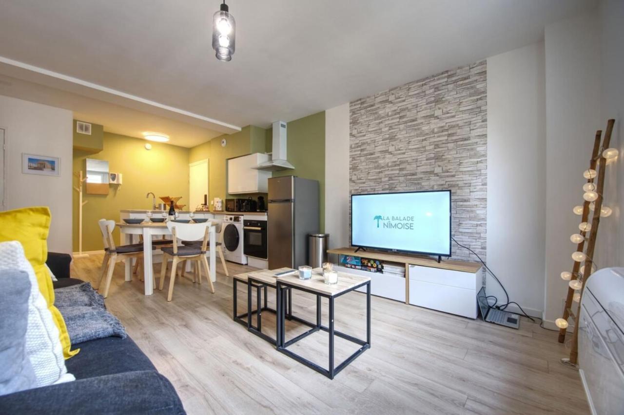Appartamento La Balade Nimoise Center Car Park Ac Nîmes Esterno foto