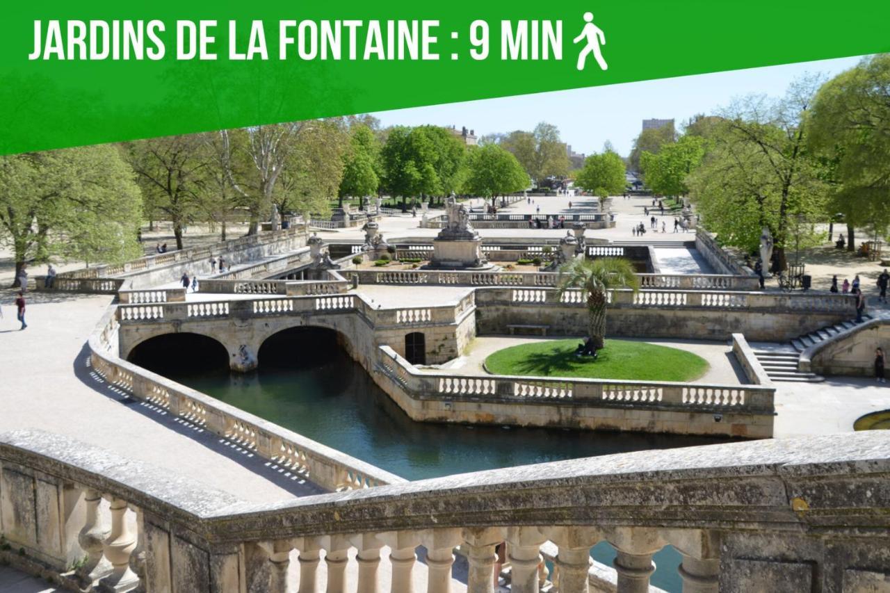 Appartamento La Balade Nimoise Center Car Park Ac Nîmes Esterno foto