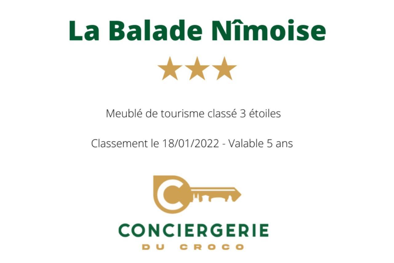 Appartamento La Balade Nimoise Center Car Park Ac Nîmes Esterno foto